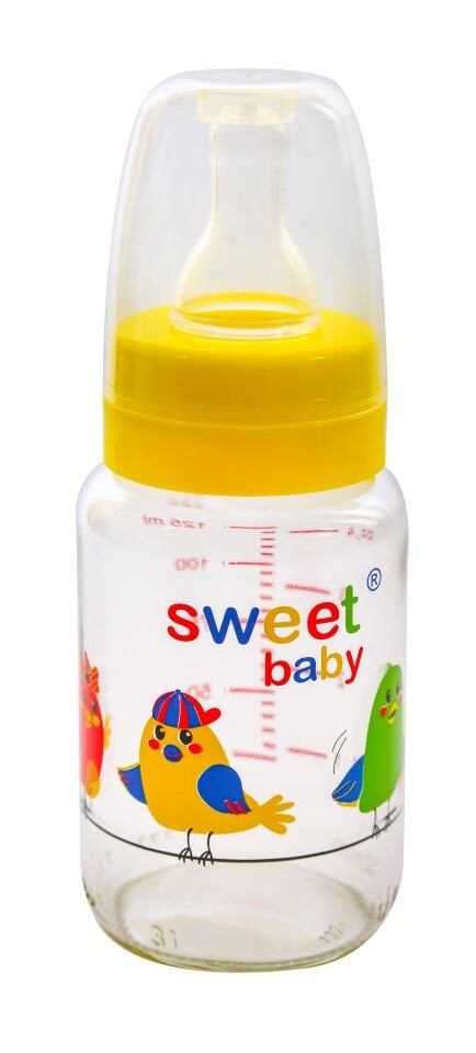 Cam Biberon Klasik Uçlu 125 ml