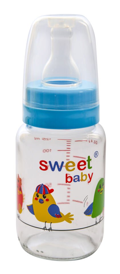 Cam Biberon Klasik Uçlu 125 ml