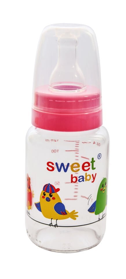 Cam Biberon Klasik Uçlu 125 ml