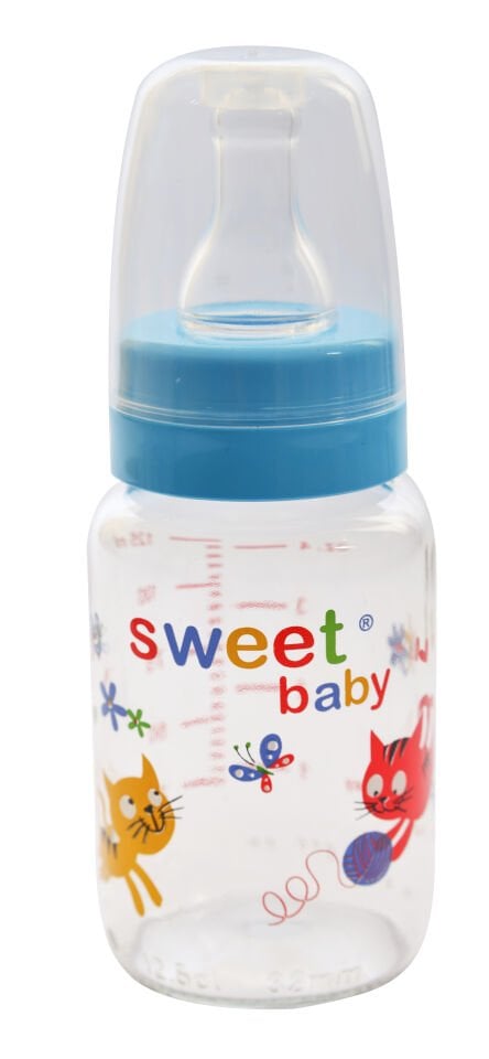 Cam Biberon Klasik Uçlu 125 ml