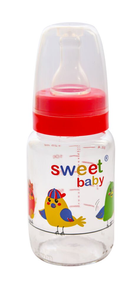 Cam Biberon Klasik Uçlu 125 ml
