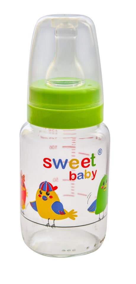 Cam Biberon Klasik Uçlu 125 ml