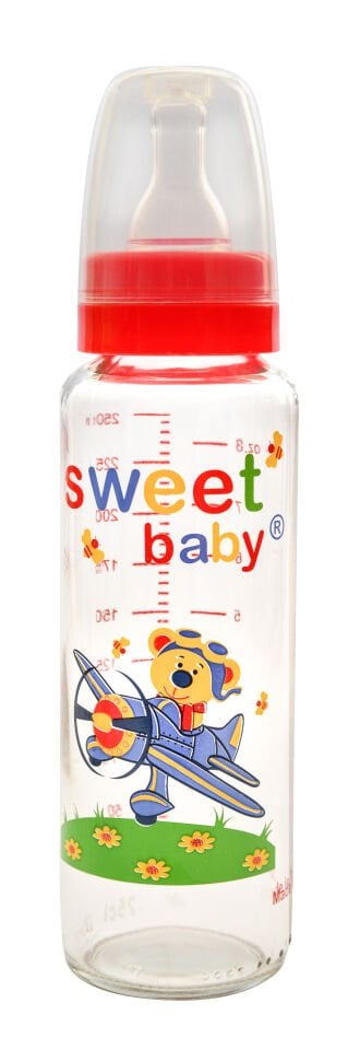 Cam Biberon Klasik Uçlu 250 ml
