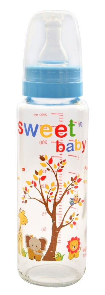 Cam Biberon Klasik Uçlu 250 ml