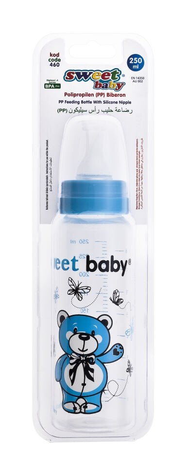klasik silikon uçlu biberon 250 ml