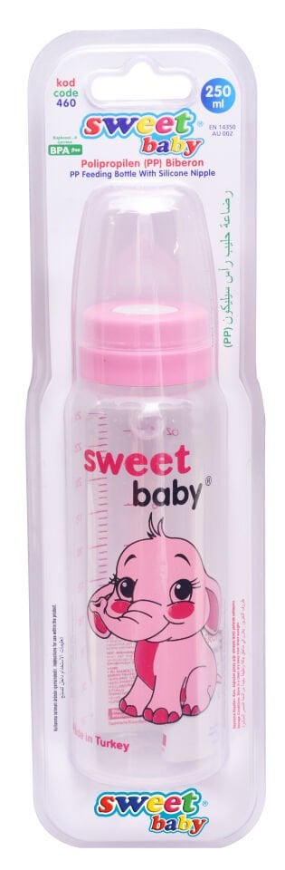 klasik silikon uçlu biberon 250 ml